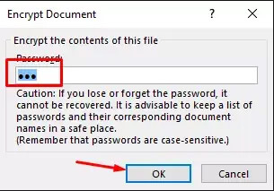 criptare il foglio excel con password