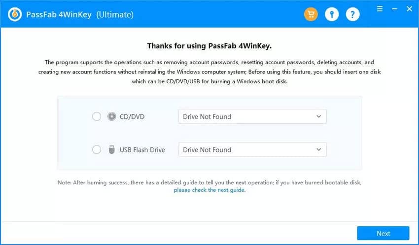 passfab 4winkey windows passwort wiederherstellung