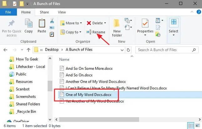 rimuovere la password dal file di Word rinominando l'estensione del file di Word