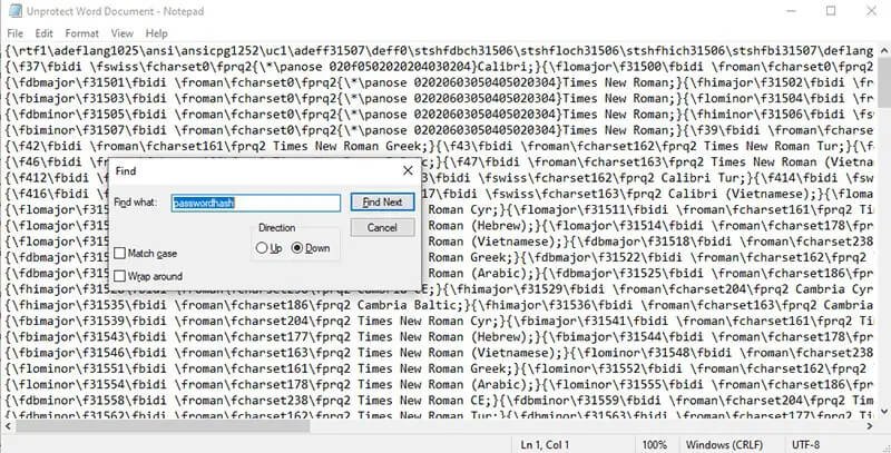 reabrir archivo de formato de texto enriquecido en el bloc de notas