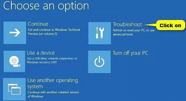 Problembehandlung in Windows 10