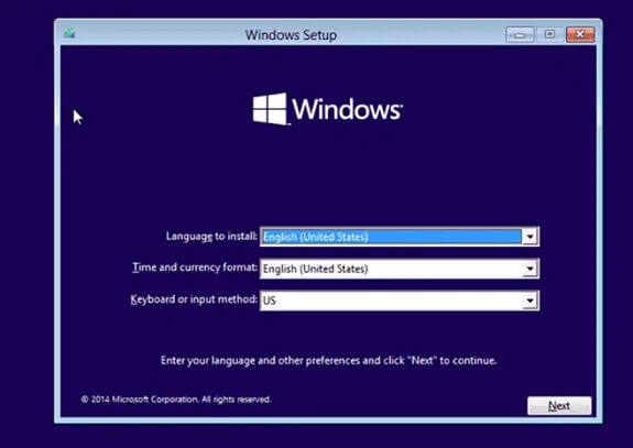 instalace systému windows 10 na dvd