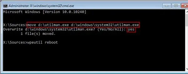 hackear contraseña de administrador de windows 10