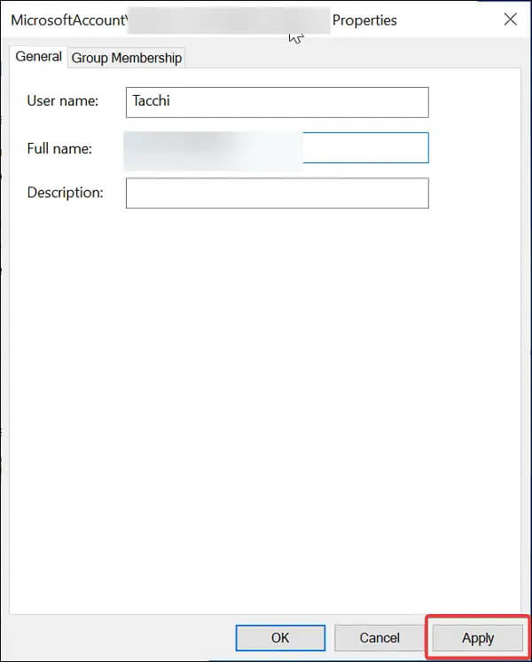 netplwiz chnage nombre usuario cuenta panel de control