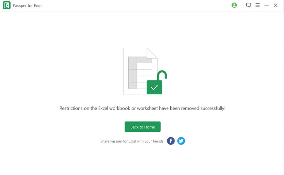 Rimuovere la password di restrizione di Excel