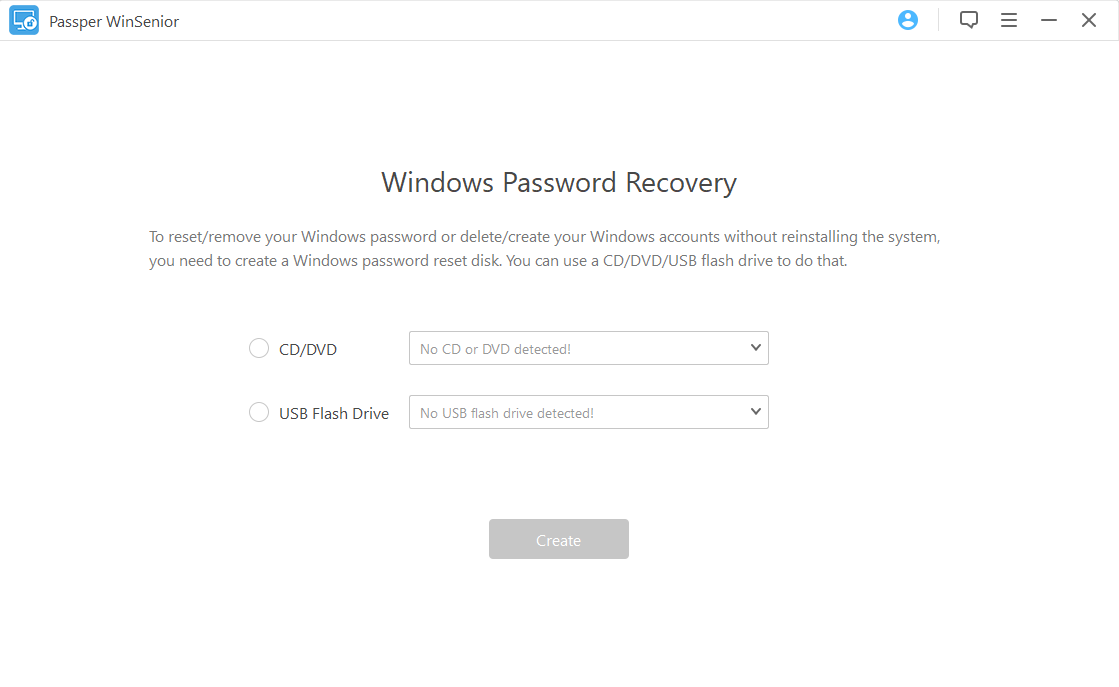 Windowsパスワードリムーバー