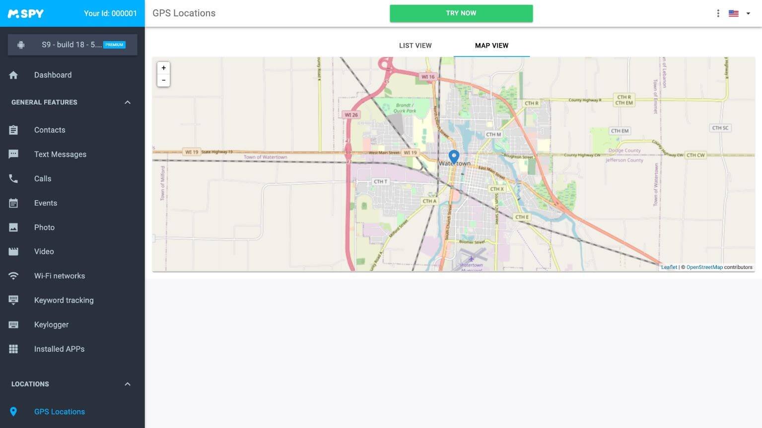 mspy gps location tracking