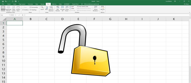 取消Excel 工作表的保護